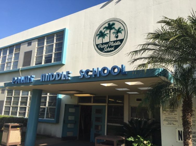 Palms Middle School Los Angeles Unified School District History