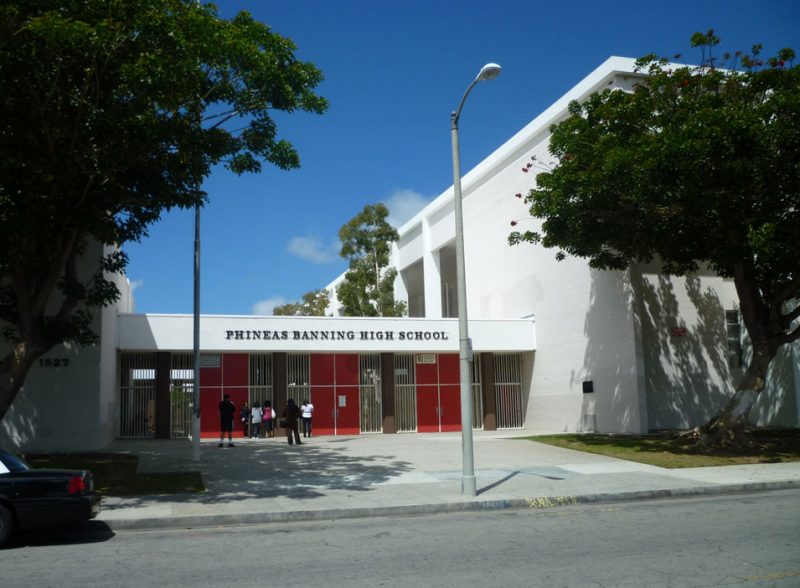 Phineas Banning High School Los Angeles Unified School District History